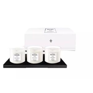Michel Germain 3 Piece Scented Soy Candle Set